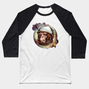 Astro Chimp Cosmic Night Baseball T-Shirt